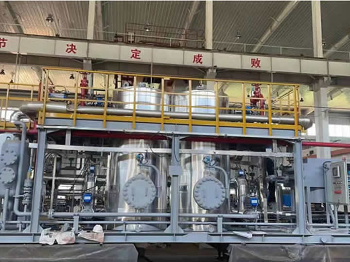 Function of molecular sieve dehydration device