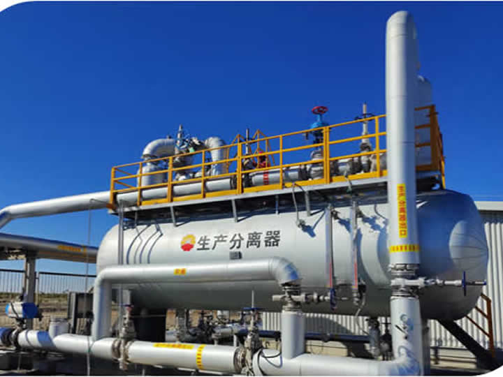 Production separator pry