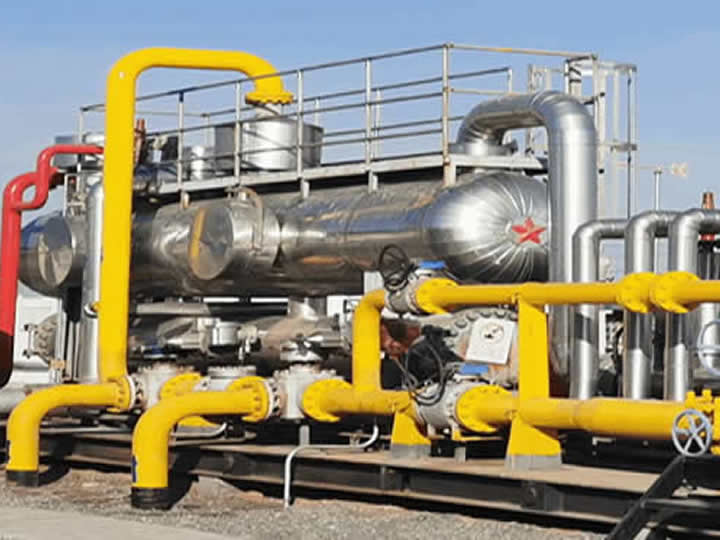 Double tube flash evaporator separator