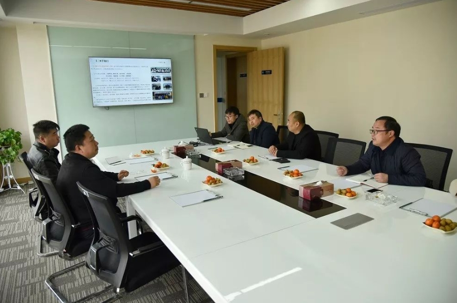 北電愛思特（江蘇）科技有限公司領導一行到我公司洽談交流